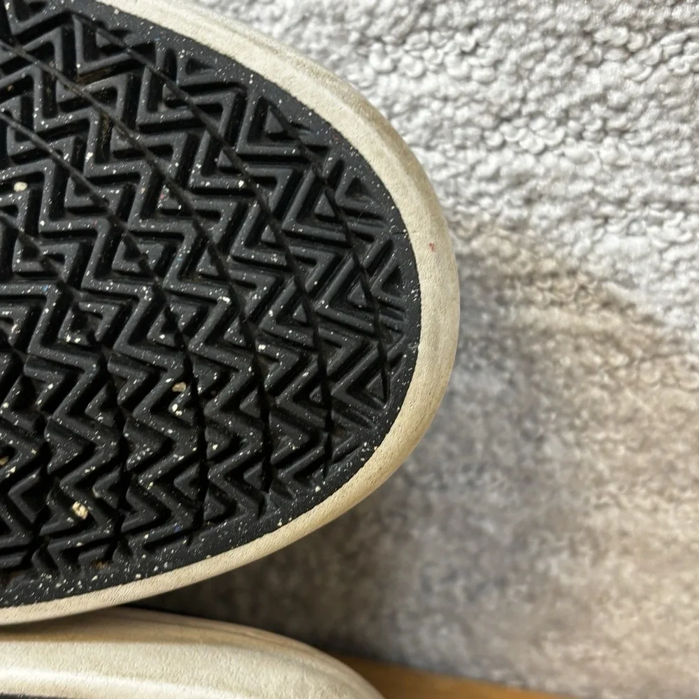 Nike Womens SB Check Solarsoft 921463-010  Sneakers Size 9 Black White canvas
